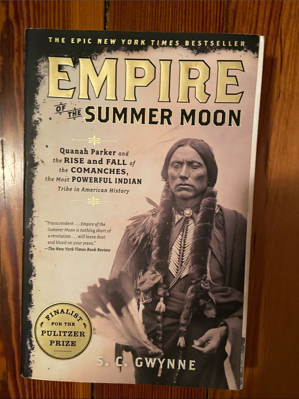 Native American Indian book Comanche Empire of the Summer Moon Paperback Quanah